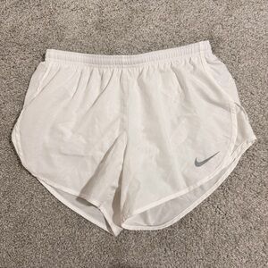 Nike Women's White Athletic Shorts